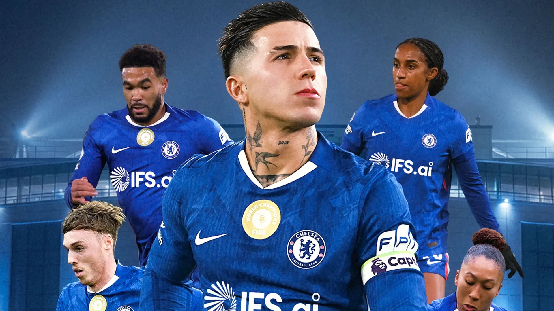 Chelsea x IFS: "Industrial AI" giant confirmed as new front-of-shirt sponsor through 2026